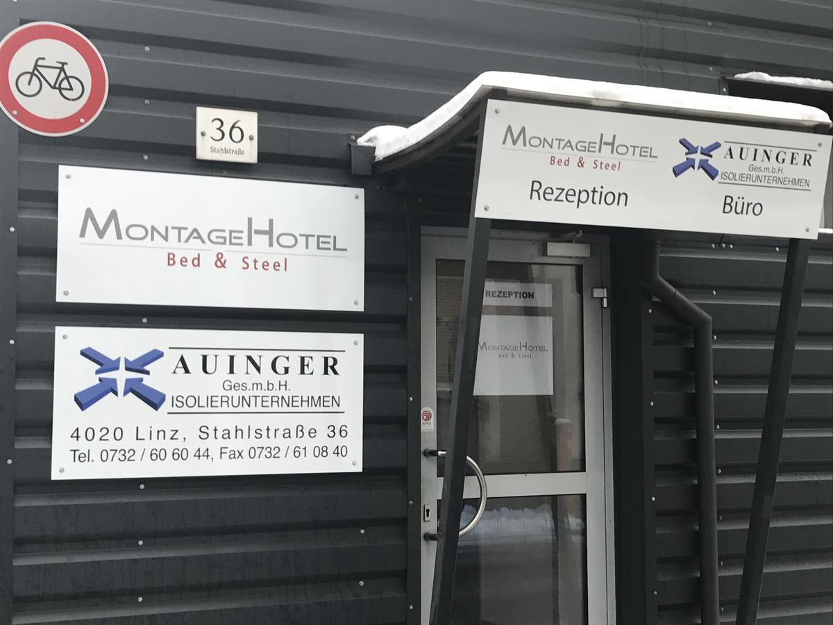 Montagehotel Bed & Steel Linz Exterior foto
